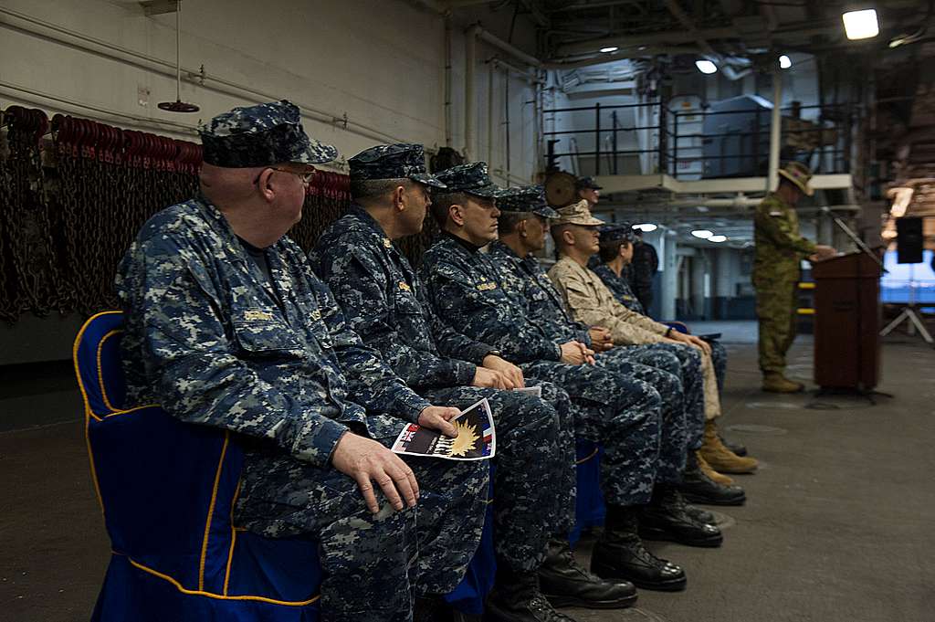 Sailors and Marines attached to the multipurpose amphibious - PICRYL ...