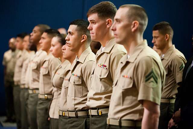 Marines show their Natitude at MLB Marine appreciation day