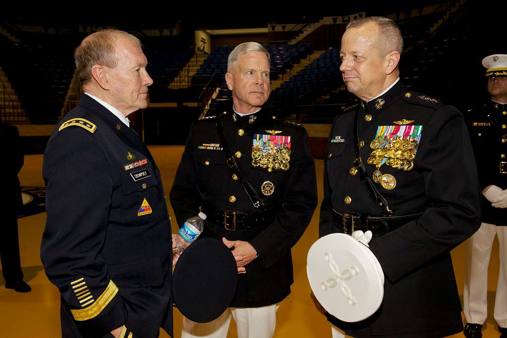 From left, U.S. Army Gen. Martin E. Dempsey, left, - NARA & DVIDS ...