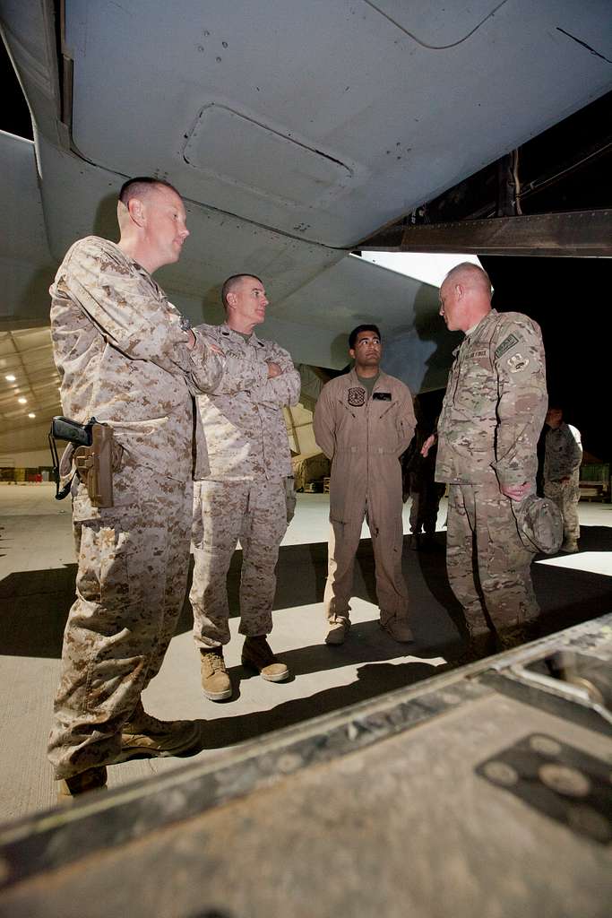 From Left, U.S. Marine Sgt. Maj. Bryan B. Battaglia, - PICRYL - Public ...