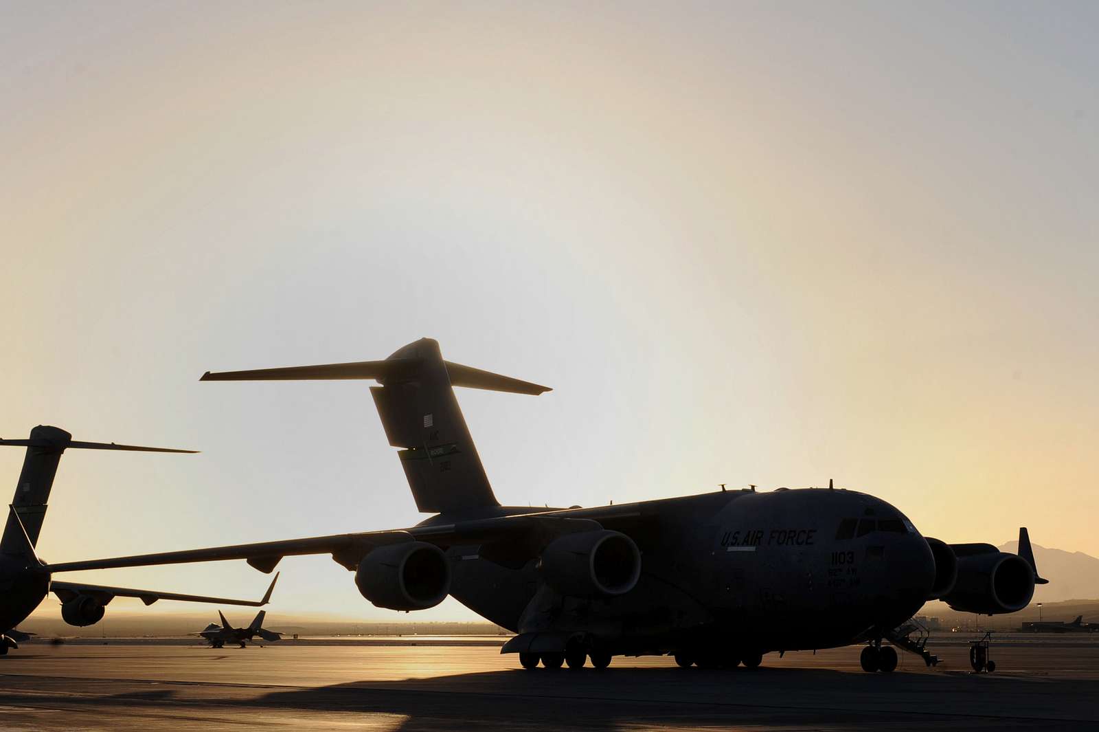 A C-17 Globemaster From Mcchord Air Force Base, Wash., - U.s. National 