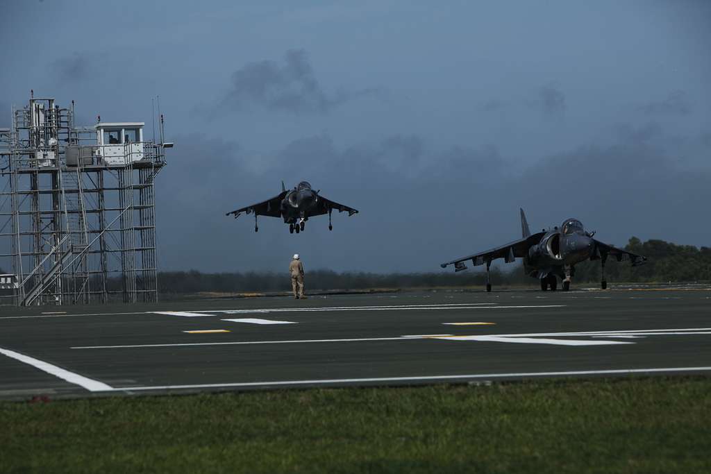 An AV-8B Harrier Pilot With Marine Attack Squadron - NARA & DVIDS ...