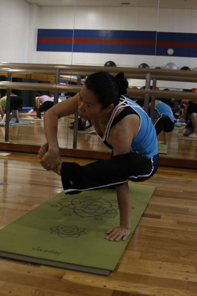 Prakai Parsons, IronWorks Gym yoga instructor, performs - NARA & DVIDS  Public Domain Archive Public Domain Search