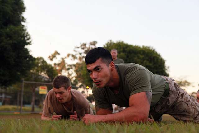 Australian Army Pvt. Scott Bailed (left), Rifleman, - Nara & Dvids 