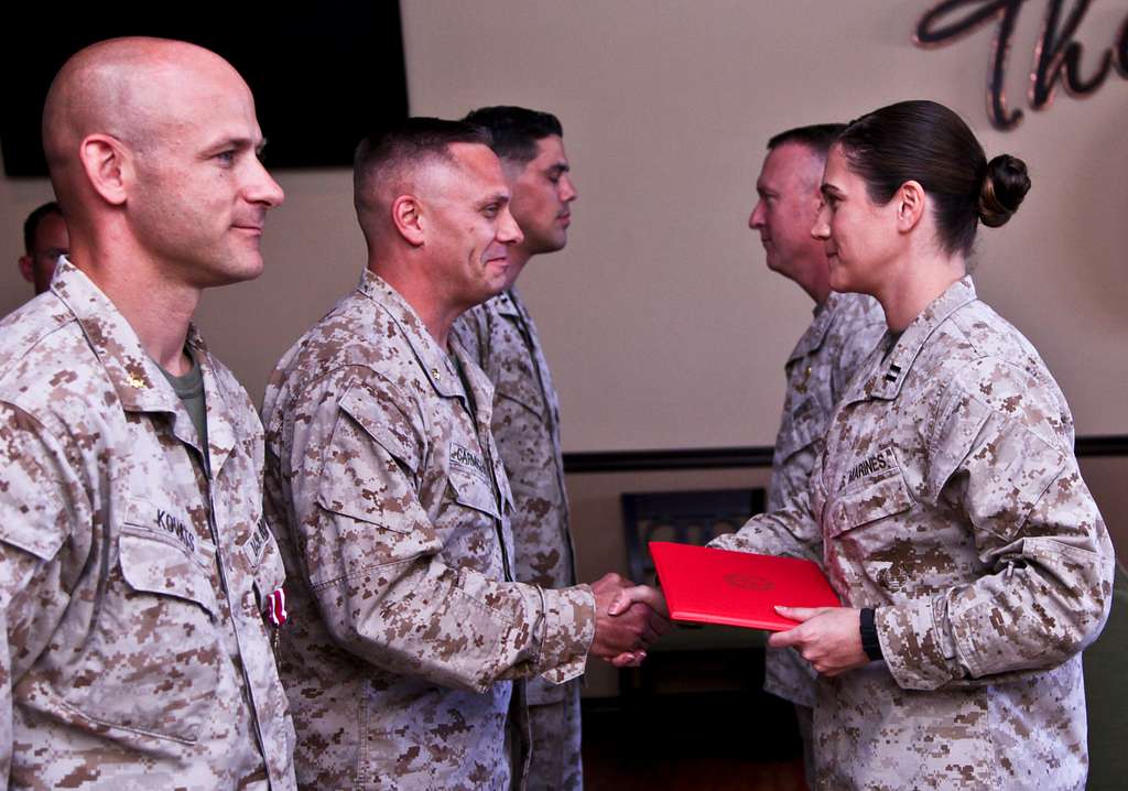 Maj. Brodie R. Carmichael logistics officer is NARA DVIDS