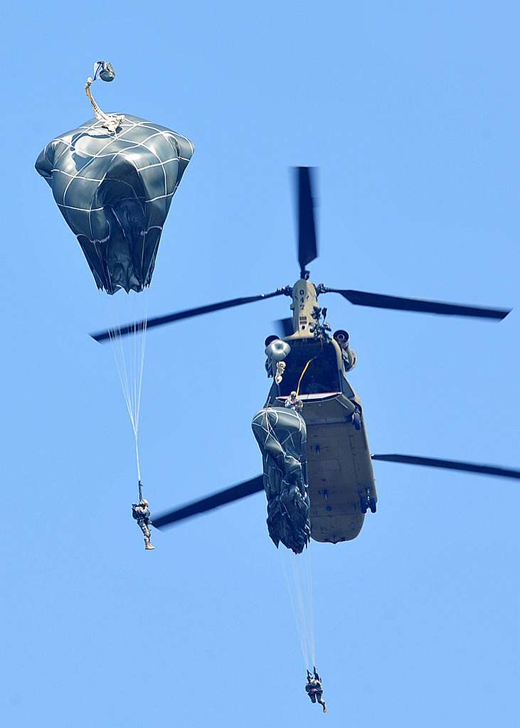 Paratroopers from the 173rd Airborne Brigade Combat PICRYL Public