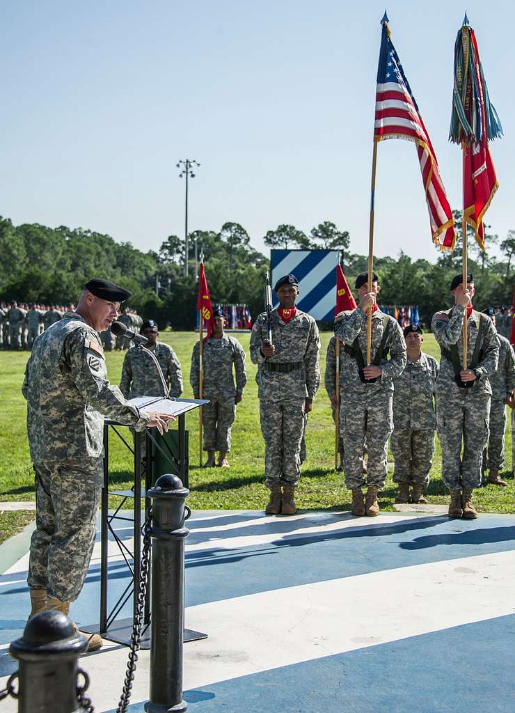 U.S. Army Lt. Col. Wayne Hertel, the outgoing commander - PICRYL Public ...