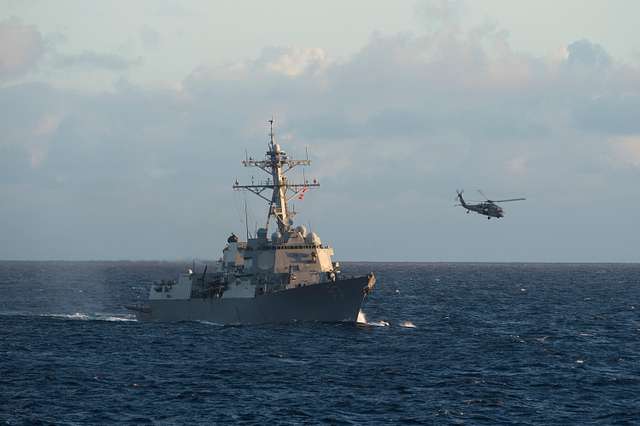 The guided-missile destroyer USS Chung-Hoon (DDG 93) - PICRYL - Public ...