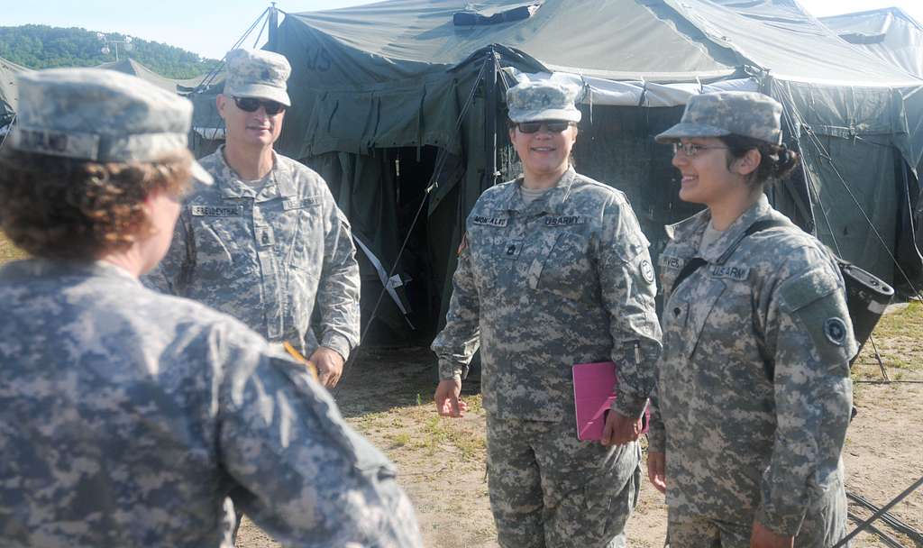 From left to right: Command Sgt. Maj. Thomas Freudenthal, - PICRYL ...