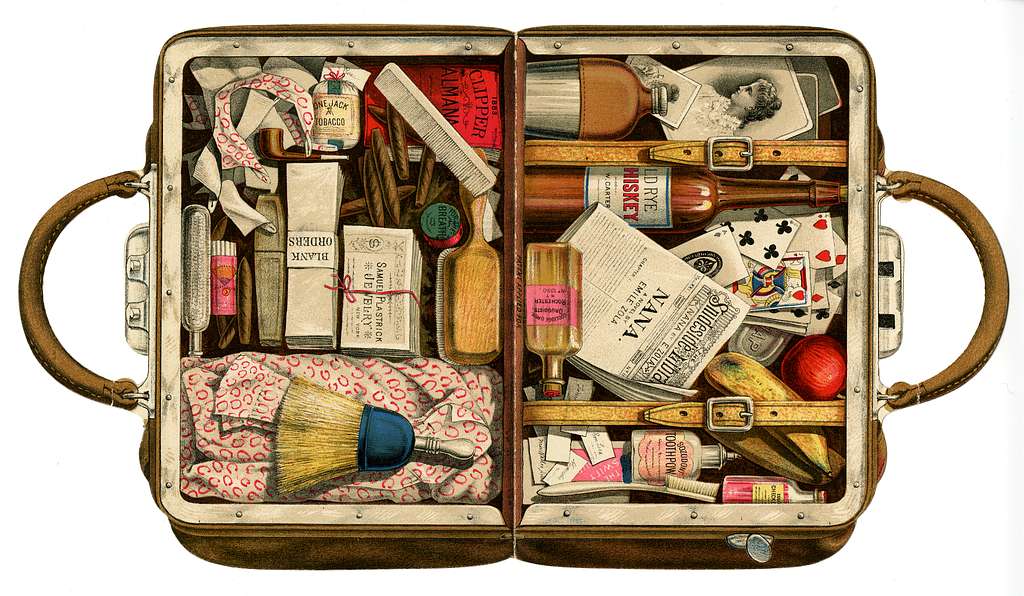 Painted luggage, 2008 – Book The Art