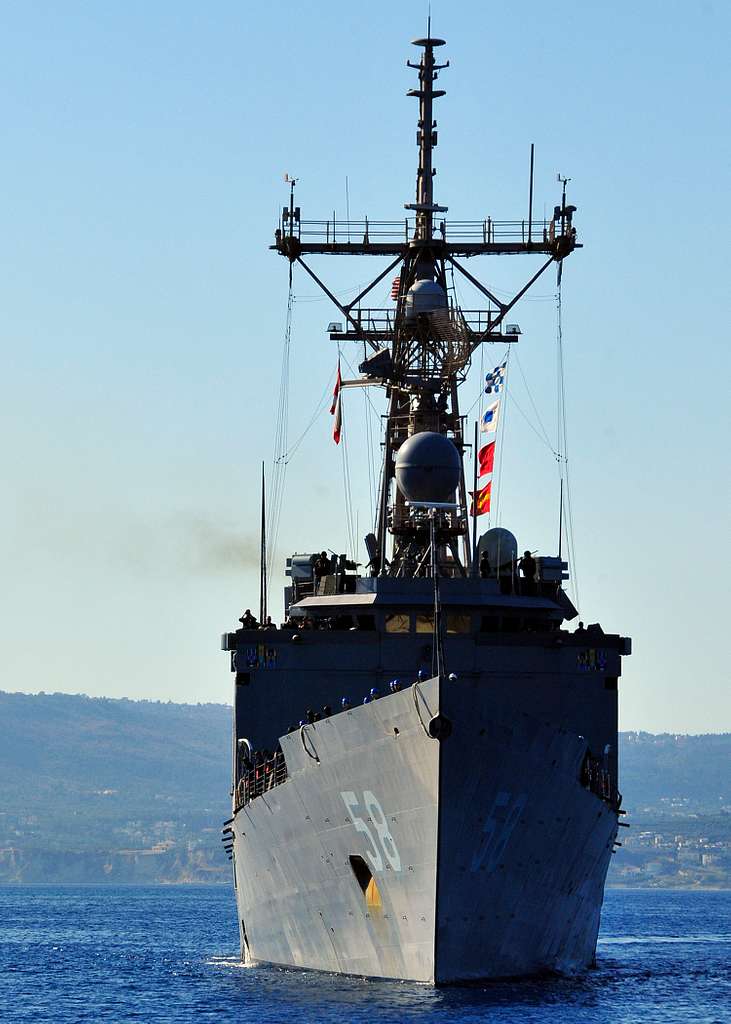 The Guided Missile Frigate USS Samuel B. Roberts (FFG - PICRYL Public ...