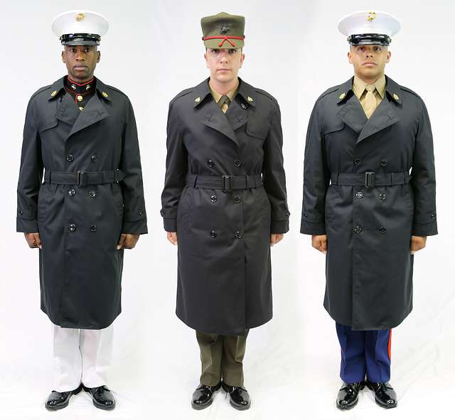 air force all weather coat rank placement