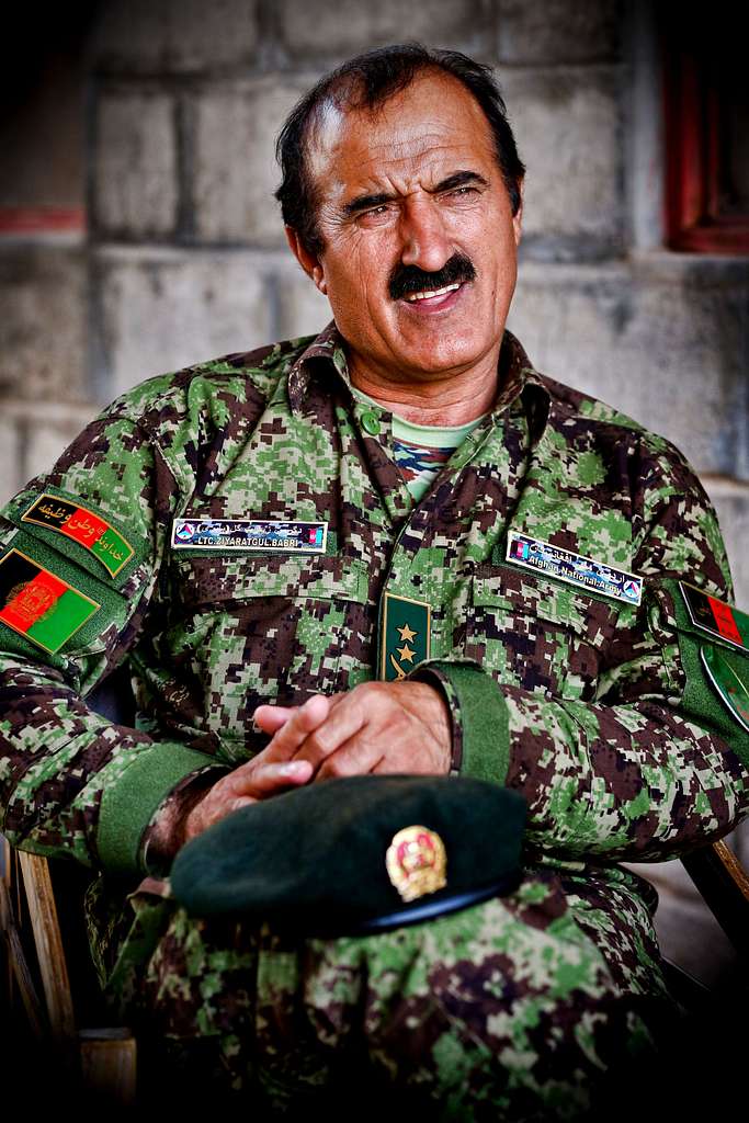 Lt. Col. Babri Ziyaratgul, the commanding officer of - PICRYL Public ...