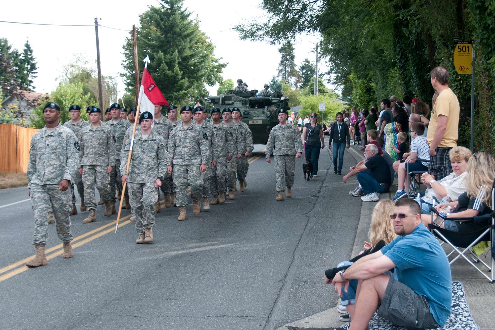 Soldiers With Troop B, 8th Battalion, 1st Cavalry Regiment, - NARA ...