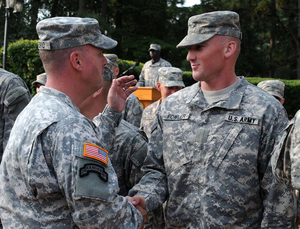 U.S. Army Lt. Col. Matthew S. Bresko, left, the deputy - PICRYL Public ...