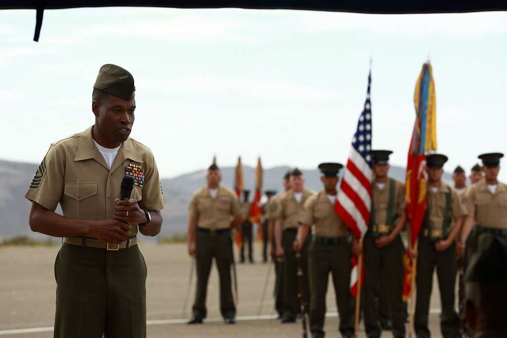 Sergeant Maj. Alberto Ruiz, former sergeant major, - PICRYL