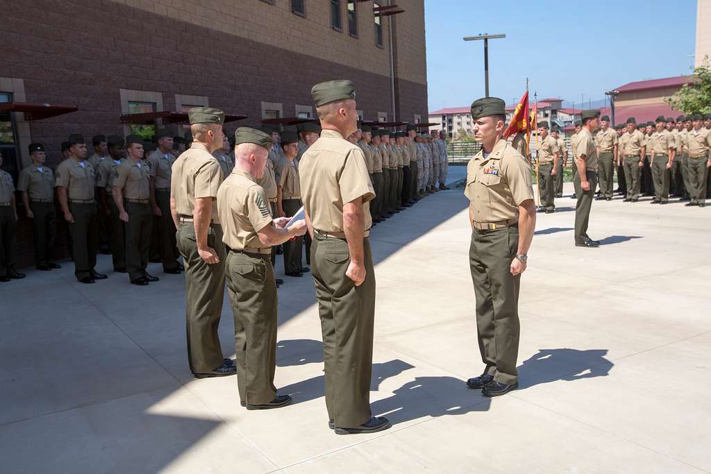 U.S. Marine Corps Sgt. Maj. Wesley Schaffer, 1st - NARA & DVIDS Public ...