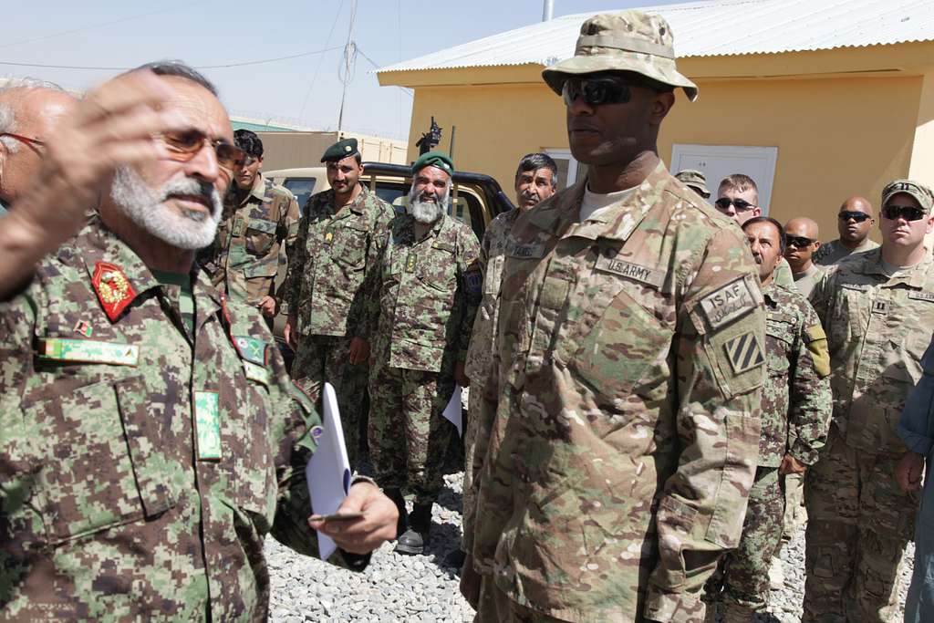 Afghan National Army Brig. Gen. Mohammad Nawah, 3rd - PICRYL - Public ...