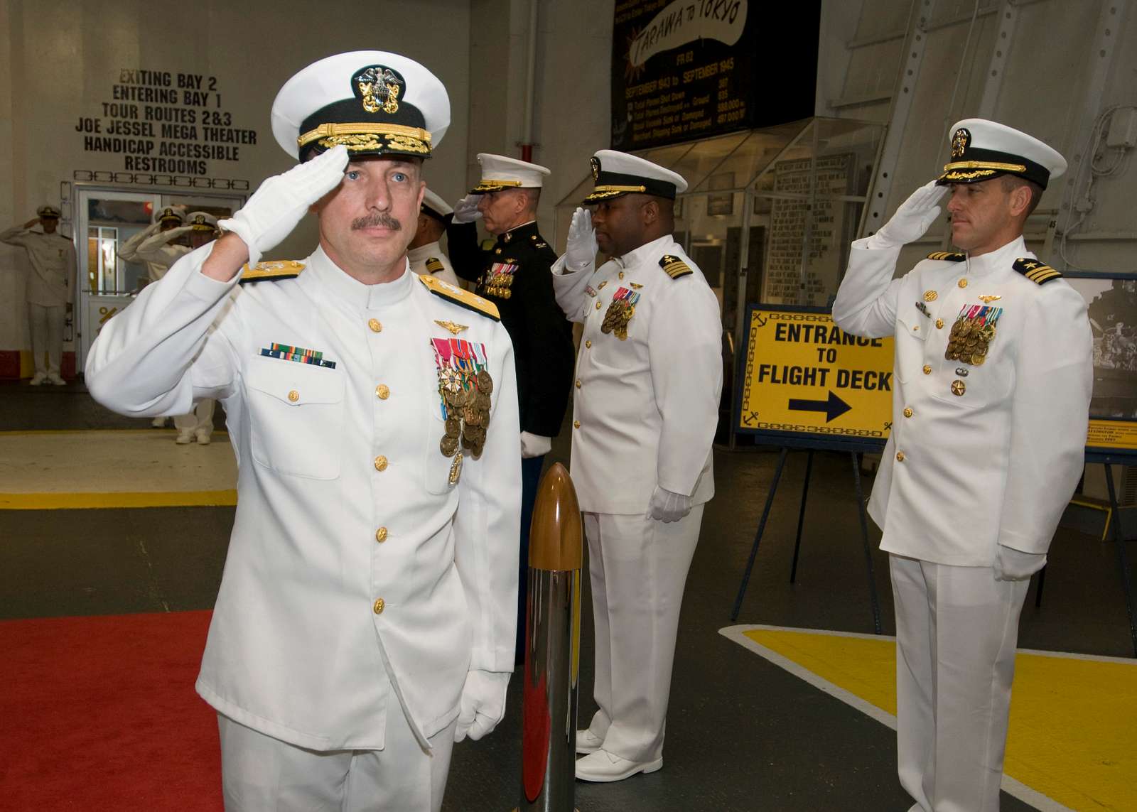 Rear Adm. Roy Kelley, incoming chief of Naval Air Training, - NARA ...