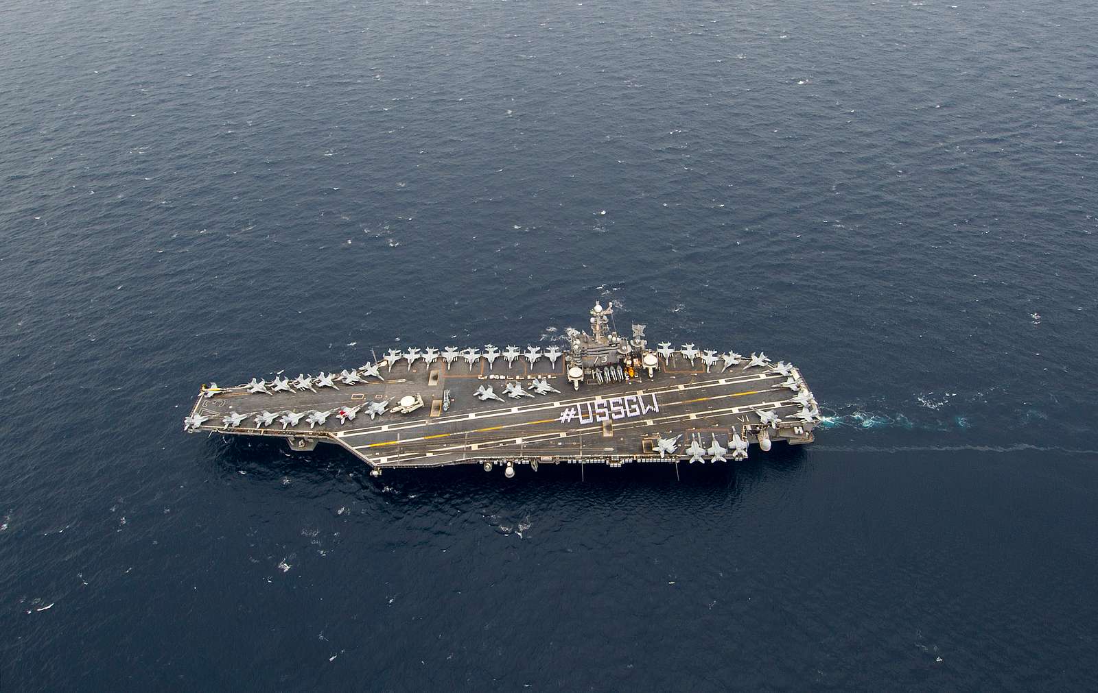 Sailors Aboard The Aircraft Carrier USS George Washington - NARA ...