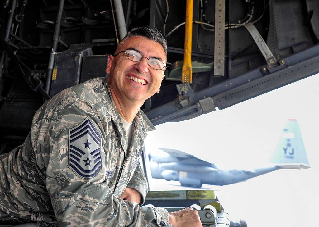 Chief Master Sgt. Manuel Roblesreynoso the 374th Airlift NARA