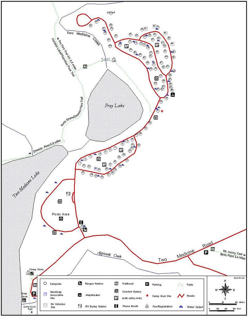 NPS glacier-two-medicine-campground-map - PICRYL - Public Domain Media ...