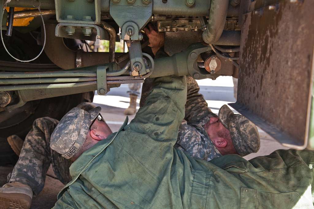 U.S. Army Sgt. Brian Kramer (foreground) and Staff - NARA & DVIDS ...