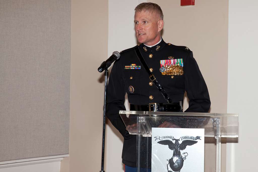 The Commanding Officer Of Marine Barracks Washington - NARA & DVIDS ...