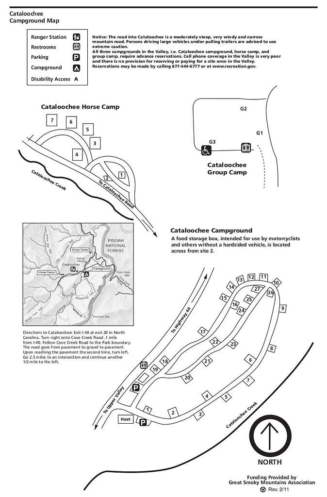 NPS great-smoky-mountains-cataloochee-campground-map - PICRYL Public ...