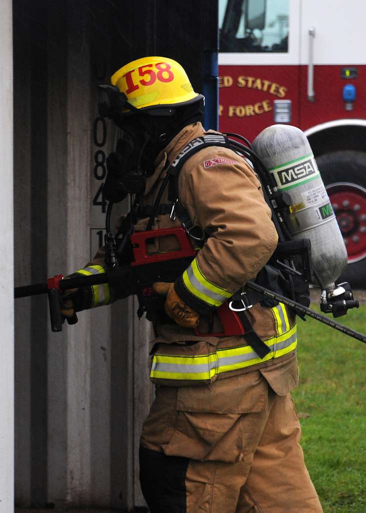 David Ives, 100th Civil Engineer Squadron Fire Department - PICRYL ...