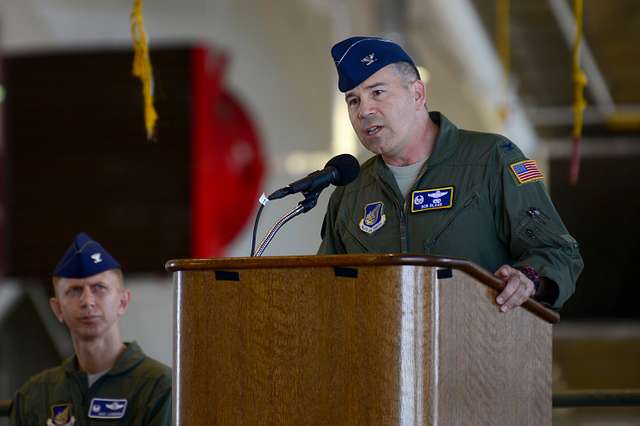 Col. Bob Blagg, 374th Operations Group commander delivers - PICRYL ...