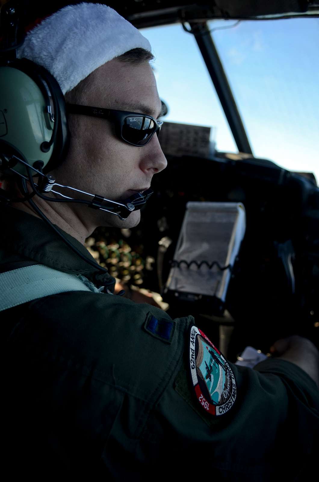 Capt. Michael Kelly, 36th Airlift Squadron C-130 Hercules - NARA ...