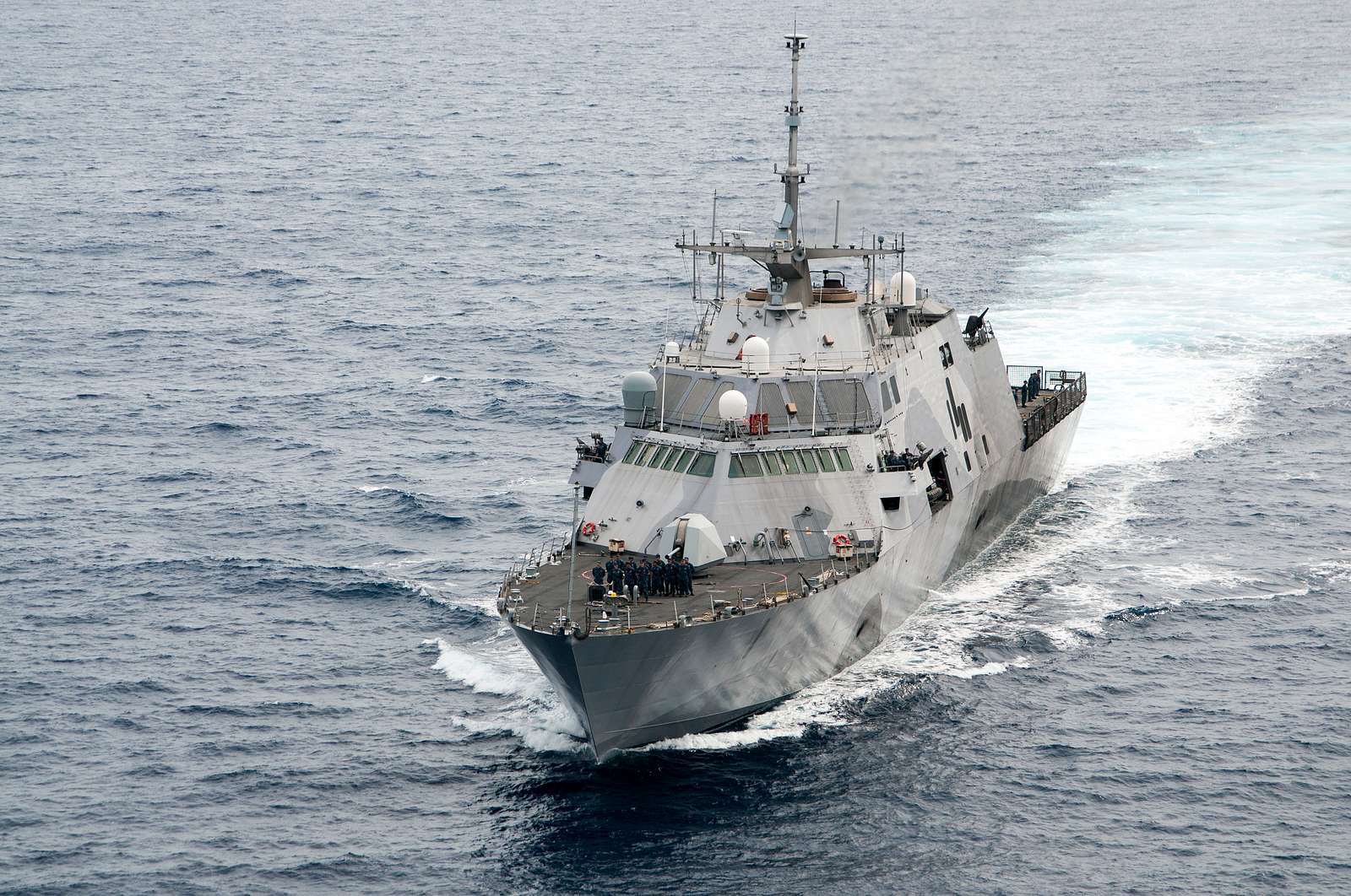 The Littoral Combat Ship USS Freedom (LCS 1) Arrives - NARA & DVIDS ...