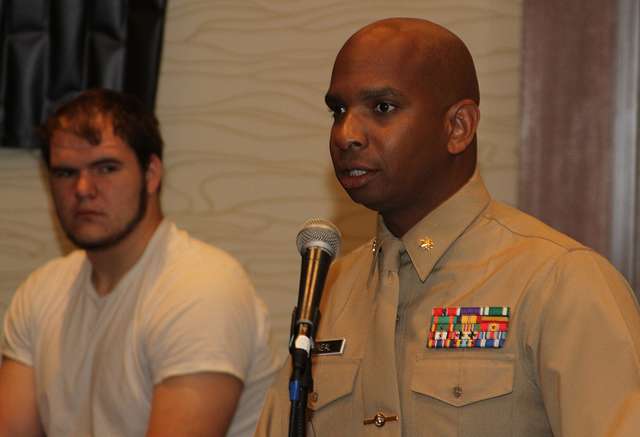 Maj. Dominique Neal, The Commanding Officer Of Recruiting - NARA ...