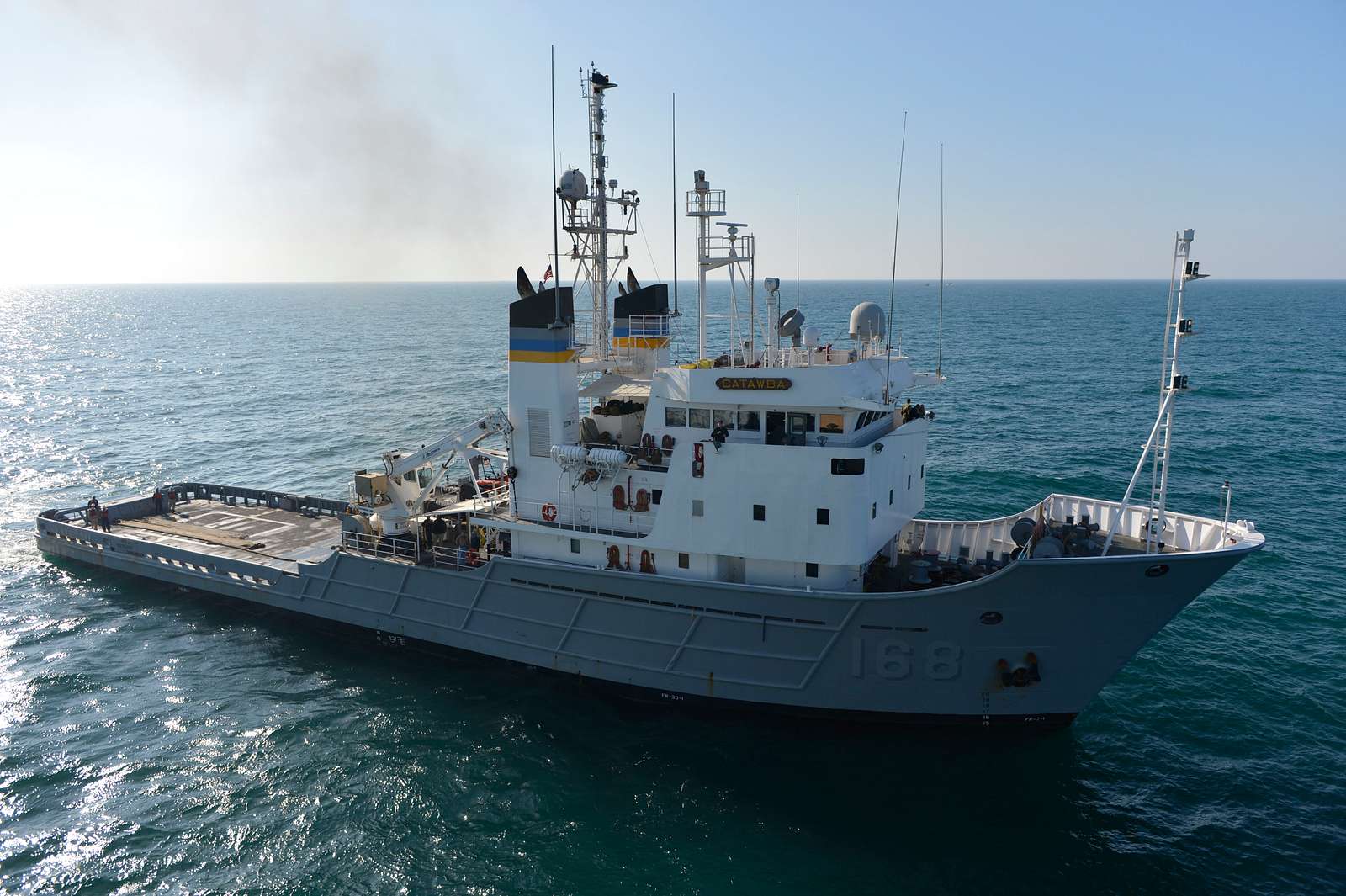 Der Hochseeschlepper USNS Catawba des Sealift Command - U.S. National ...