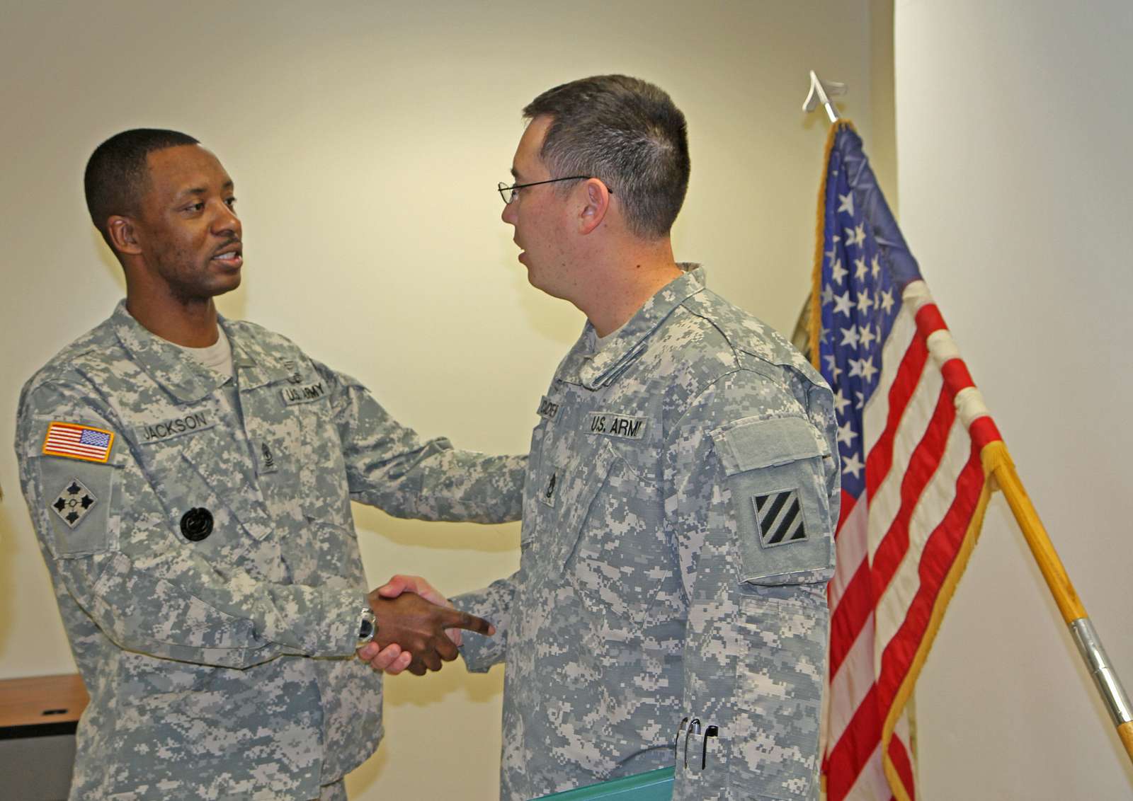 Lima, Ohio, native 1st Sgt. LeVares Jackson, Headquarters - NARA ...