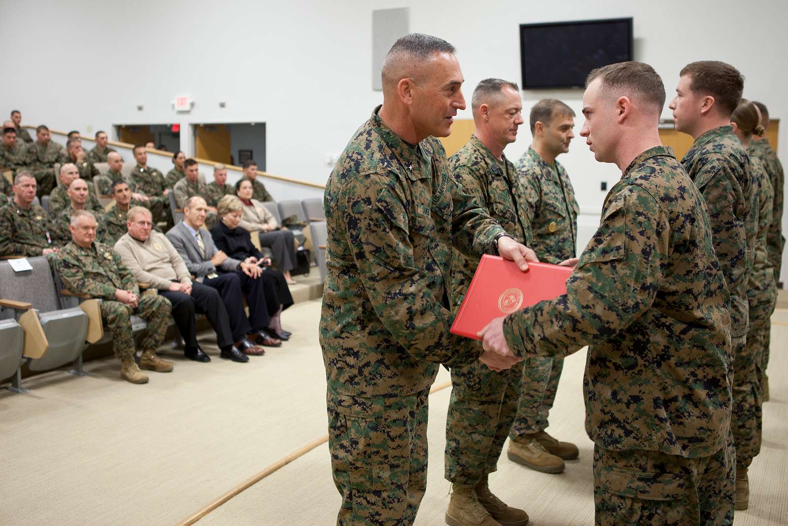 U.S. Marine Corps Brig. Gen. James W. Lukeman, commanding - NARA ...