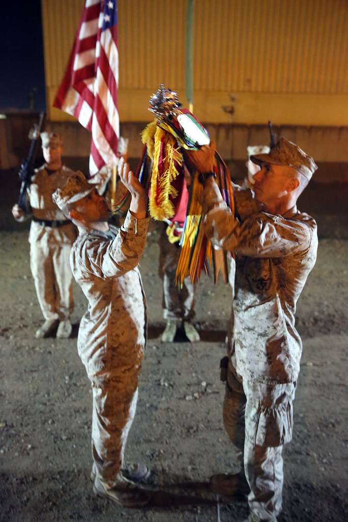 U.S. Marine Sgt. Maj Carlos Ruiz, sergeant major of - PICRYL