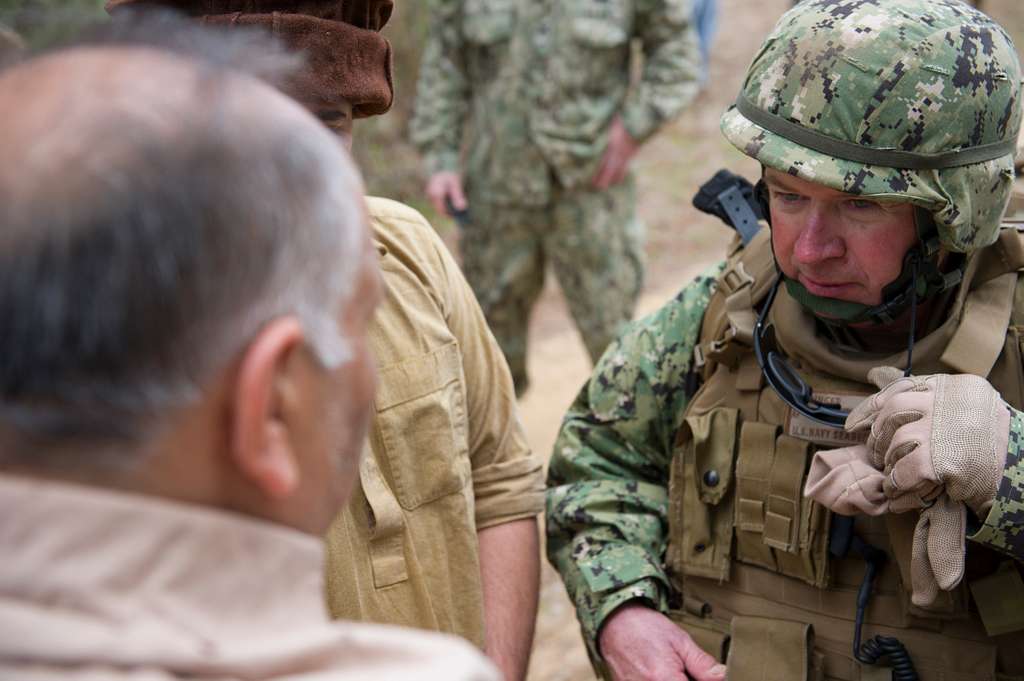 Master Chief Constructionman Brian Benzinger of Naval - NARA & DVIDS ...