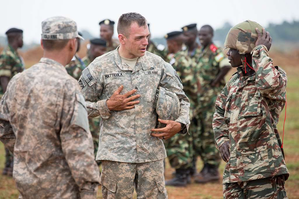 U.S. Army Sgt. Logan Matticola, a paratrooper with - PICRYL - Public ...