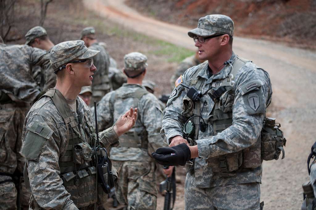 A Ranger student from Charlie Company, 5th Ranger Training - NARA ...