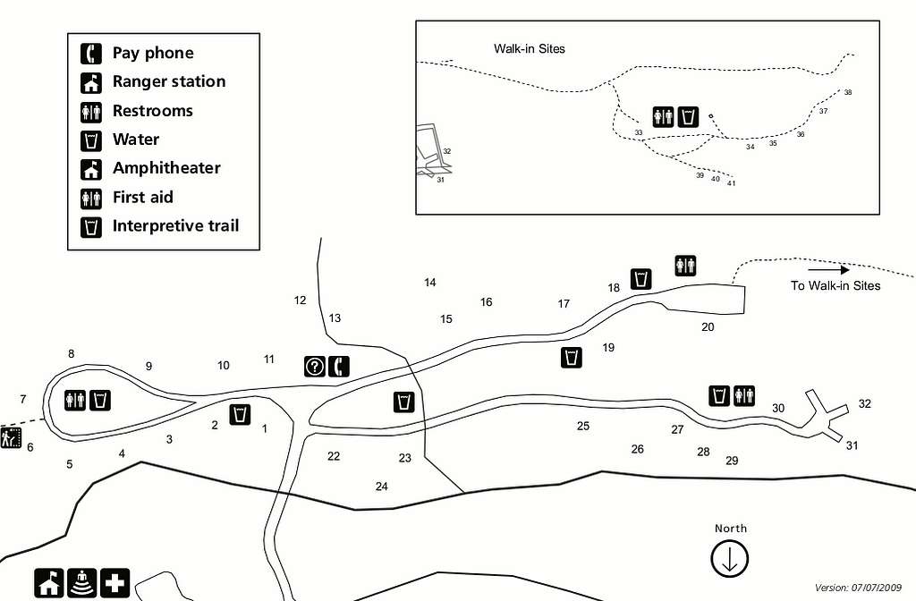 NPS sequoia-kings-canyon-cold-springs-campground-map - PICRYL - Public ...