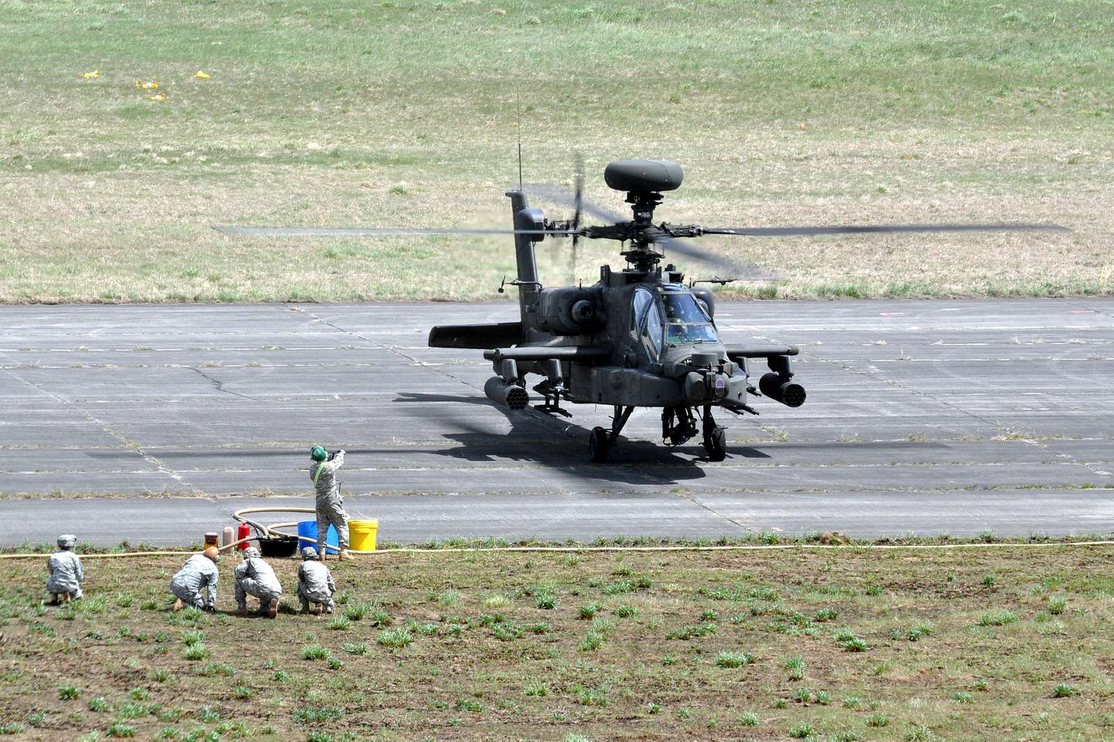 AH-64 Apache helicopters from the 1-151st Attack - NARA & DVIDS Public ...