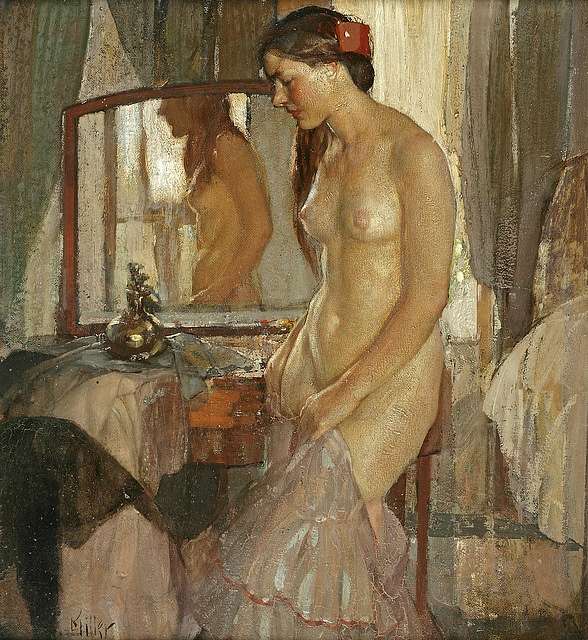 Richard Edward Miller Standing Nude Picryl Public Domain Search My