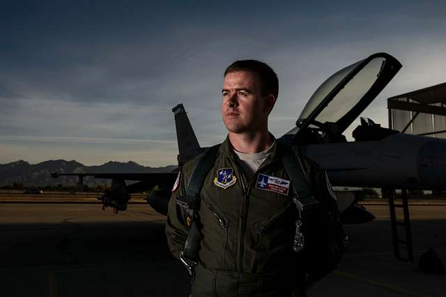 Capt. John Little, 182nd Fighter Squadron, is an F-16 - NARA & DVIDS ...