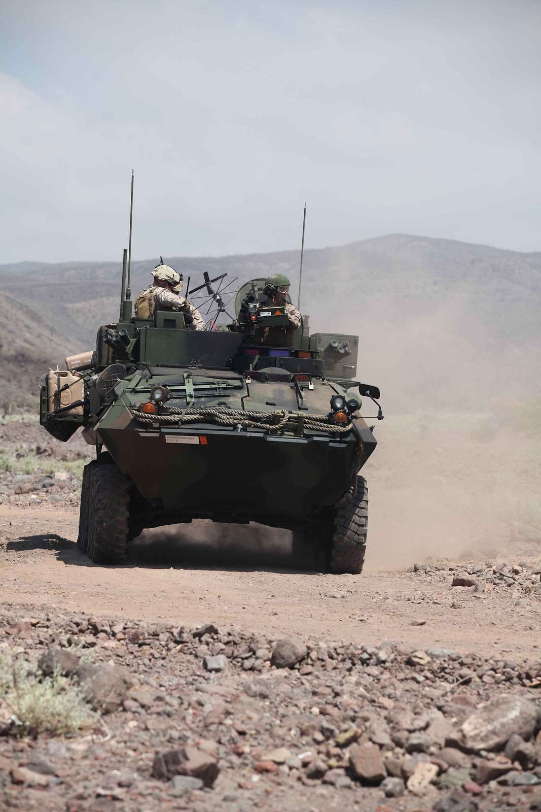 A light armored reconnaissance vehicle with Battalion - NARA & DVIDS ...