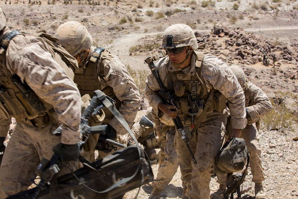 U.S. Marines with Fox Company, 2nd Battalion, 4th Marines, - PICRYL ...