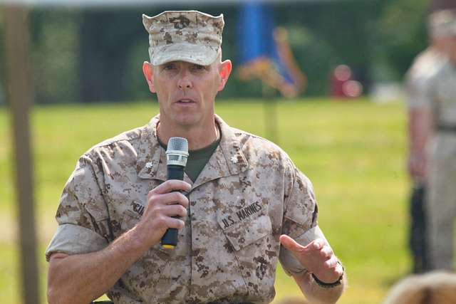 U.S. Marine Corps Lt. Col. Aaron A. Cunningham, outgoing - PICRYL ...