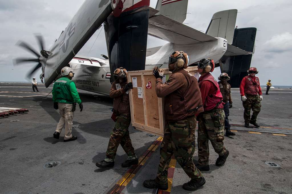 Sailors Aboard The Us Navys Forward Deployed Aircraft Picryl Public Domain Media Search