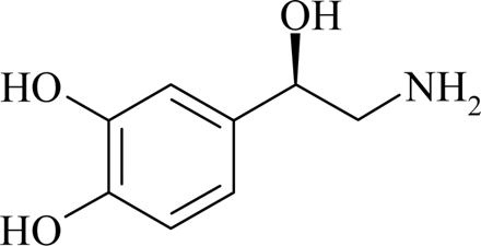 norepinephrine chemical structure